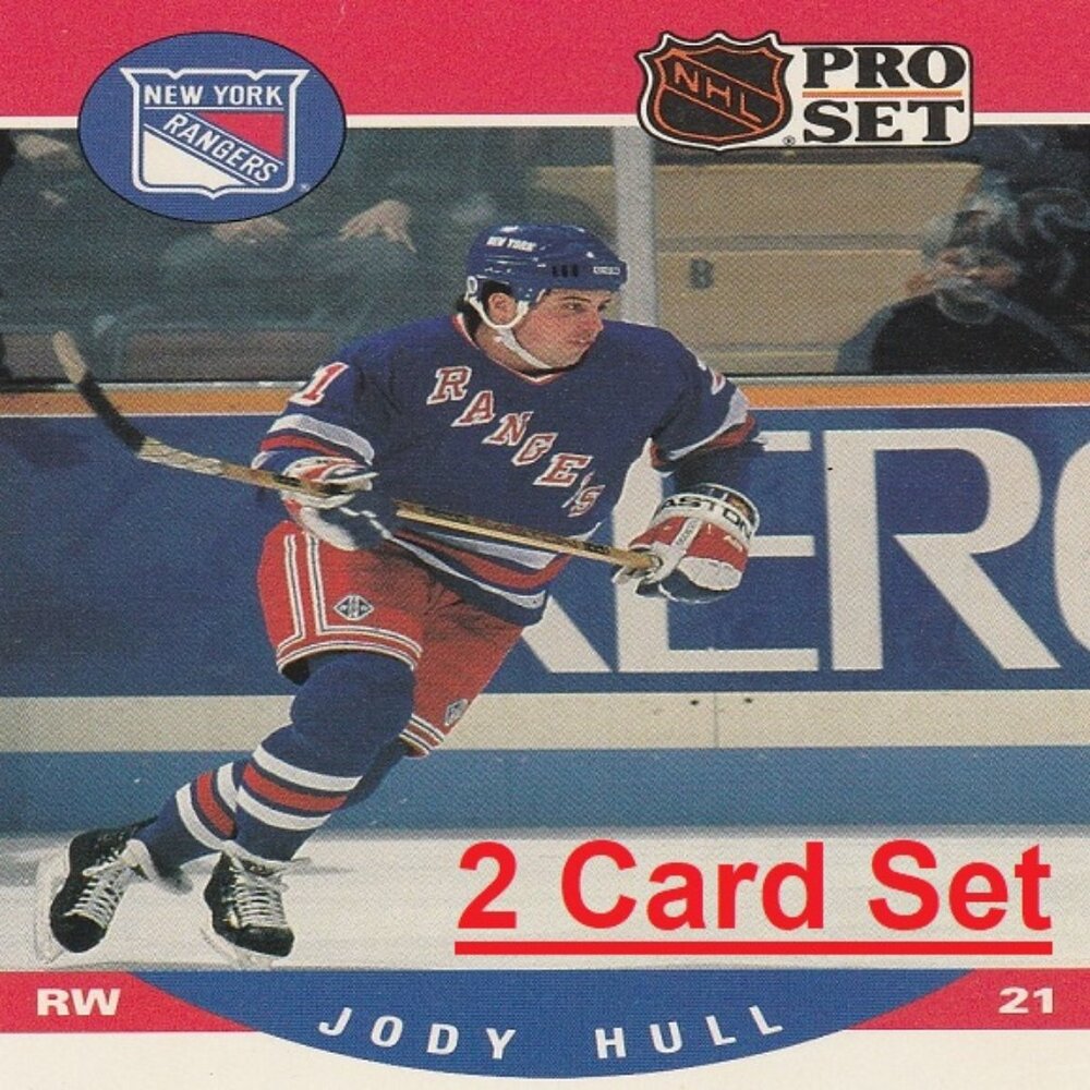 Jody Hull Hockey Card Collection